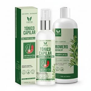 Pack Romero Vena: Shampoo Romero y Tónico Capilar