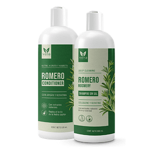 Dúo Romero: Shampoo Romero y Acondicionador Romero (500 ml c/u)