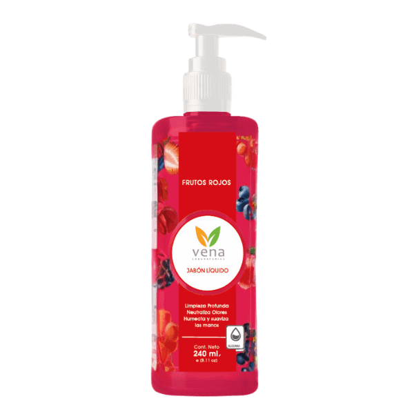 Jabón Líquido Frutos Rojos 240ml