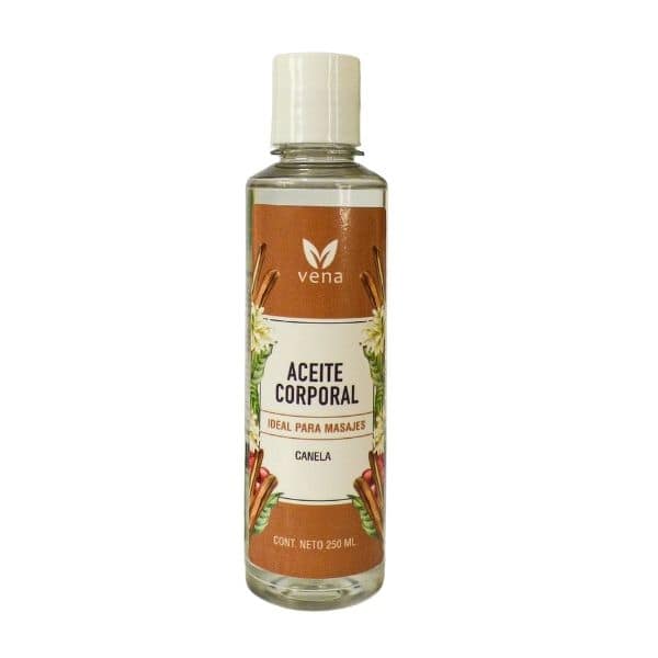 Aceite Corporal para masajes de Canela 250ml