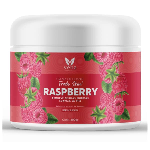 Crema Exfoliante Corporal Raspberry 400g