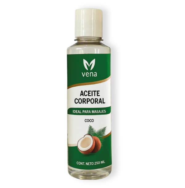 Aceite Corporal para masajes de Coco 250ml